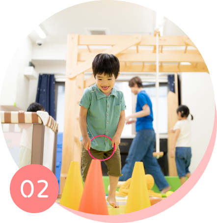 多様なプログラムで子どもたちの個性を引き出します